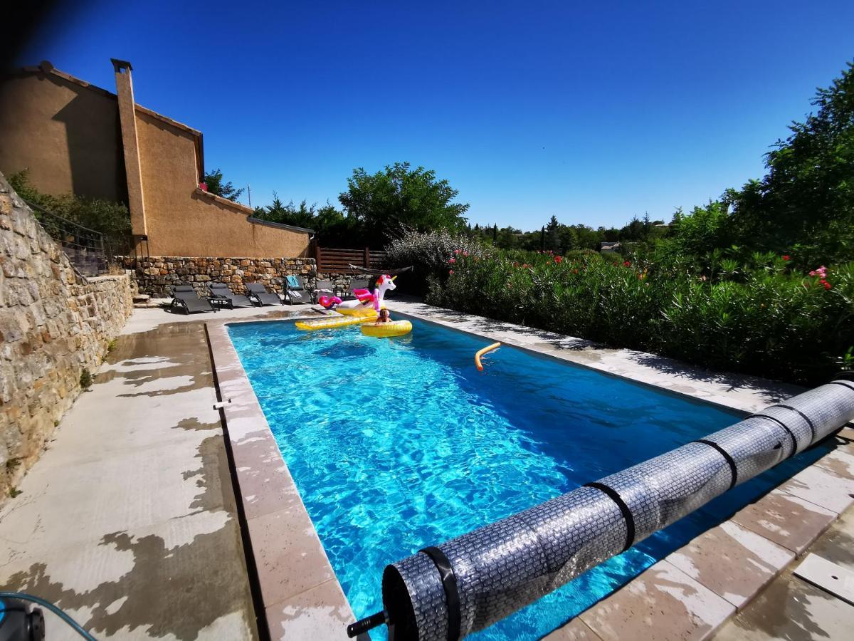 Magnifique Gite En Pierres 6 Personnes Avec Piscine Privee Ardeche Plein Sud Lablachere Екстер'єр фото
