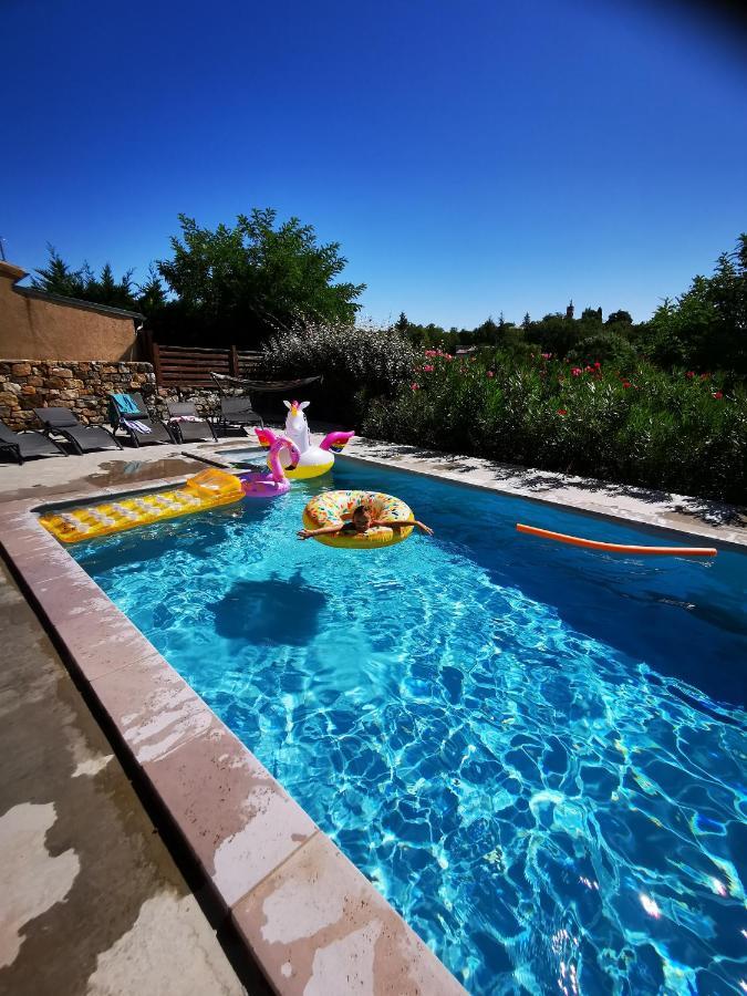 Magnifique Gite En Pierres 6 Personnes Avec Piscine Privee Ardeche Plein Sud Lablachere Екстер'єр фото