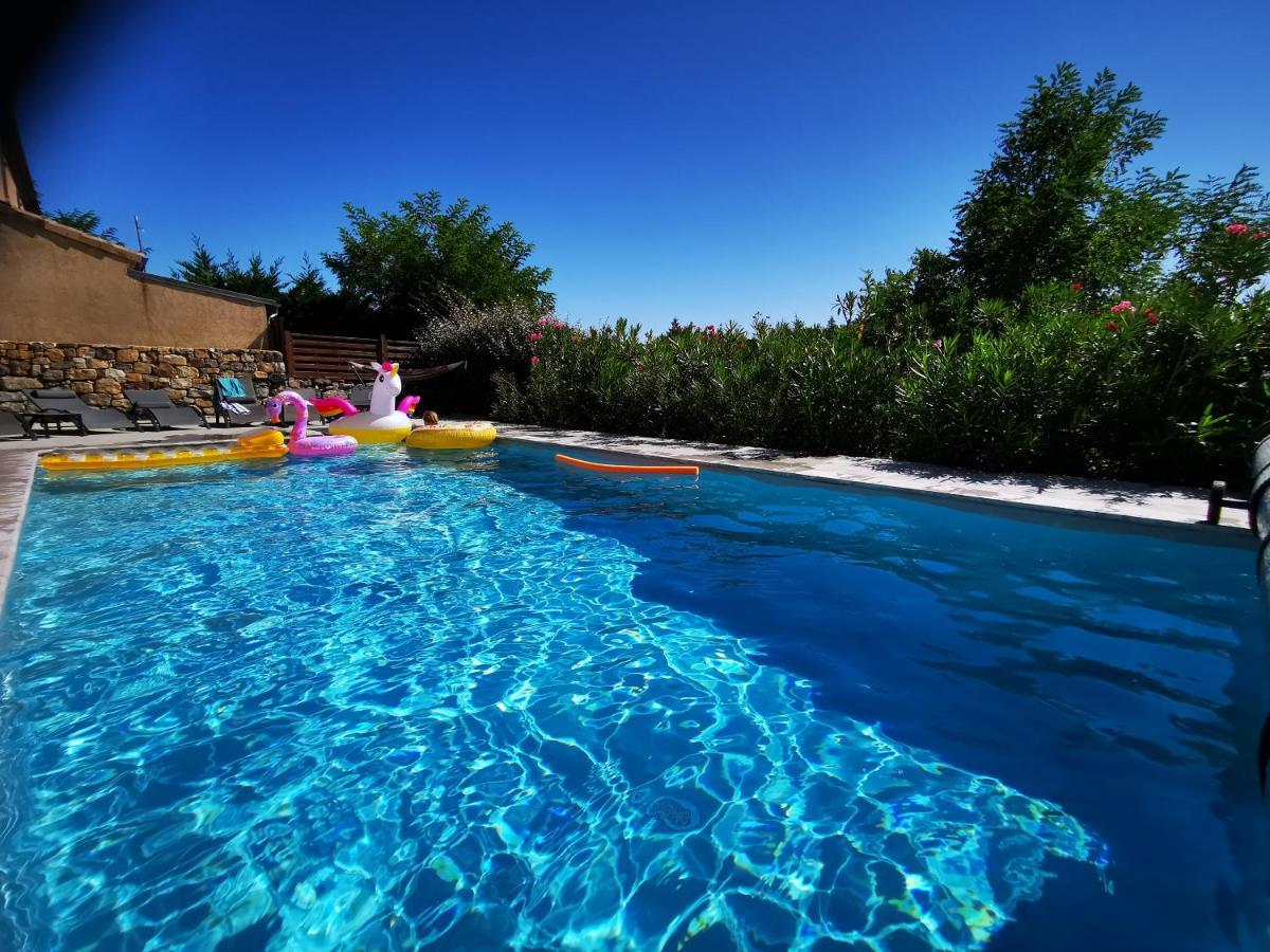 Magnifique Gite En Pierres 6 Personnes Avec Piscine Privee Ardeche Plein Sud Lablachere Екстер'єр фото